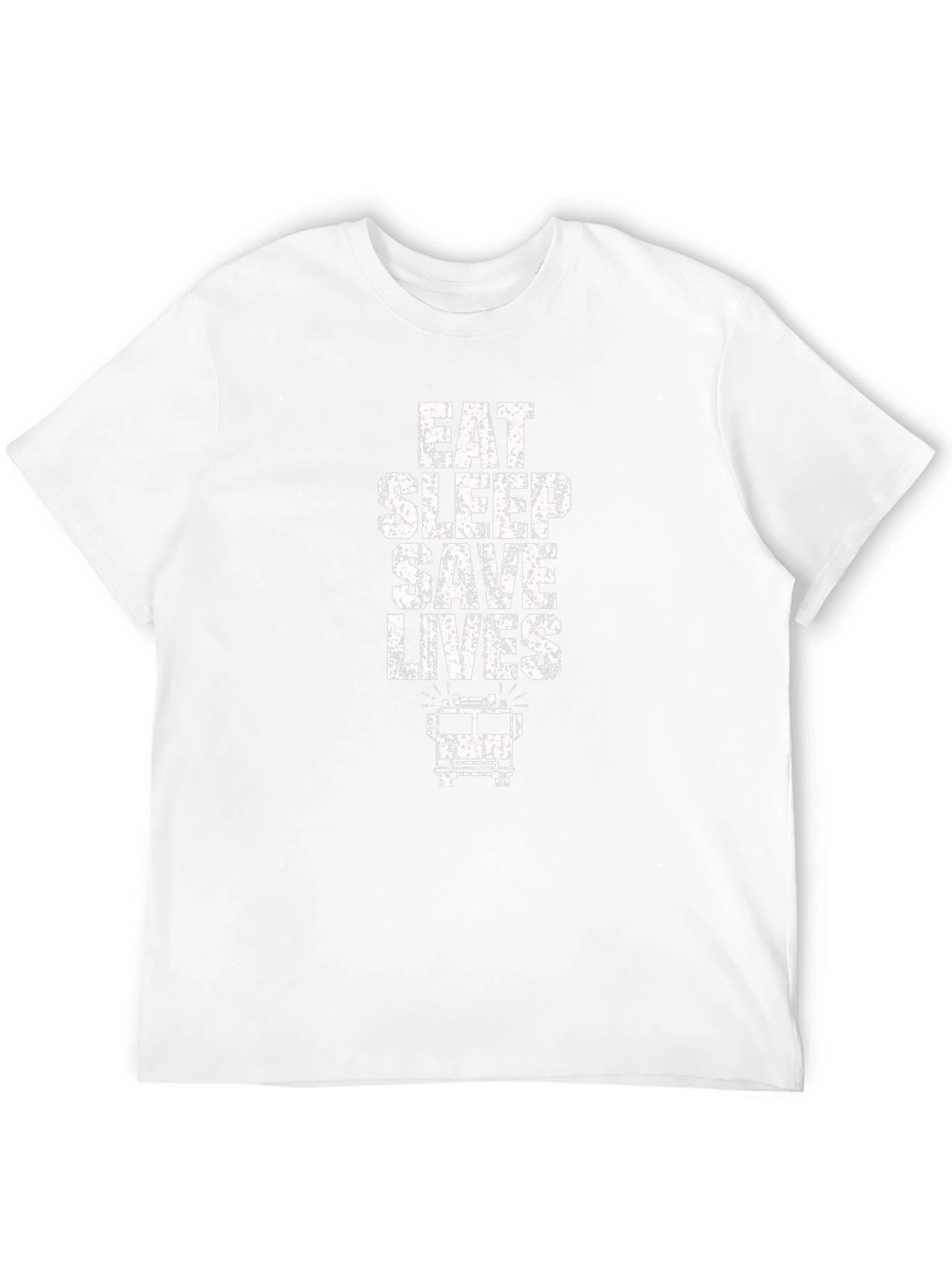 Eat Sleep Save Lives Firefighter T-Shirt