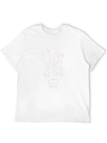 Eat Sleep Save Lives Firefighter T-Shirt