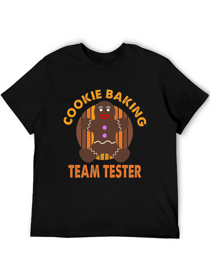 Cookie Baking Team Tester Novelty Graphic Tee