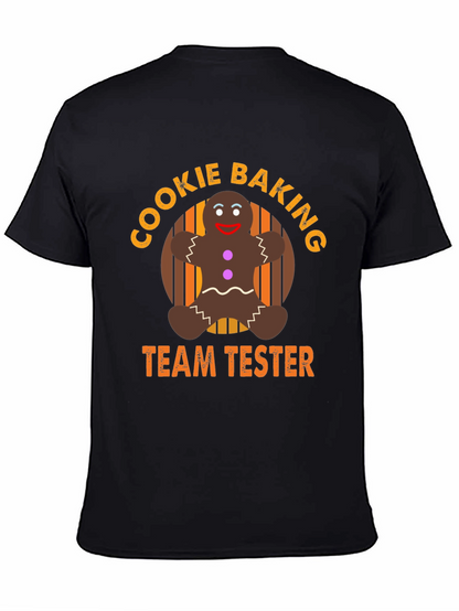 Cookie Baking Team Tester Novelty Graphic Tee