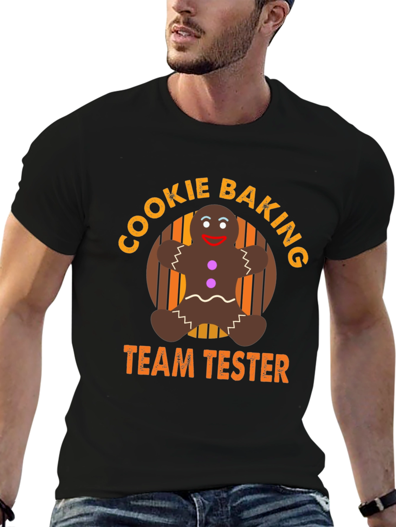 Cookie Baking Team Tester Novelty Graphic Tee