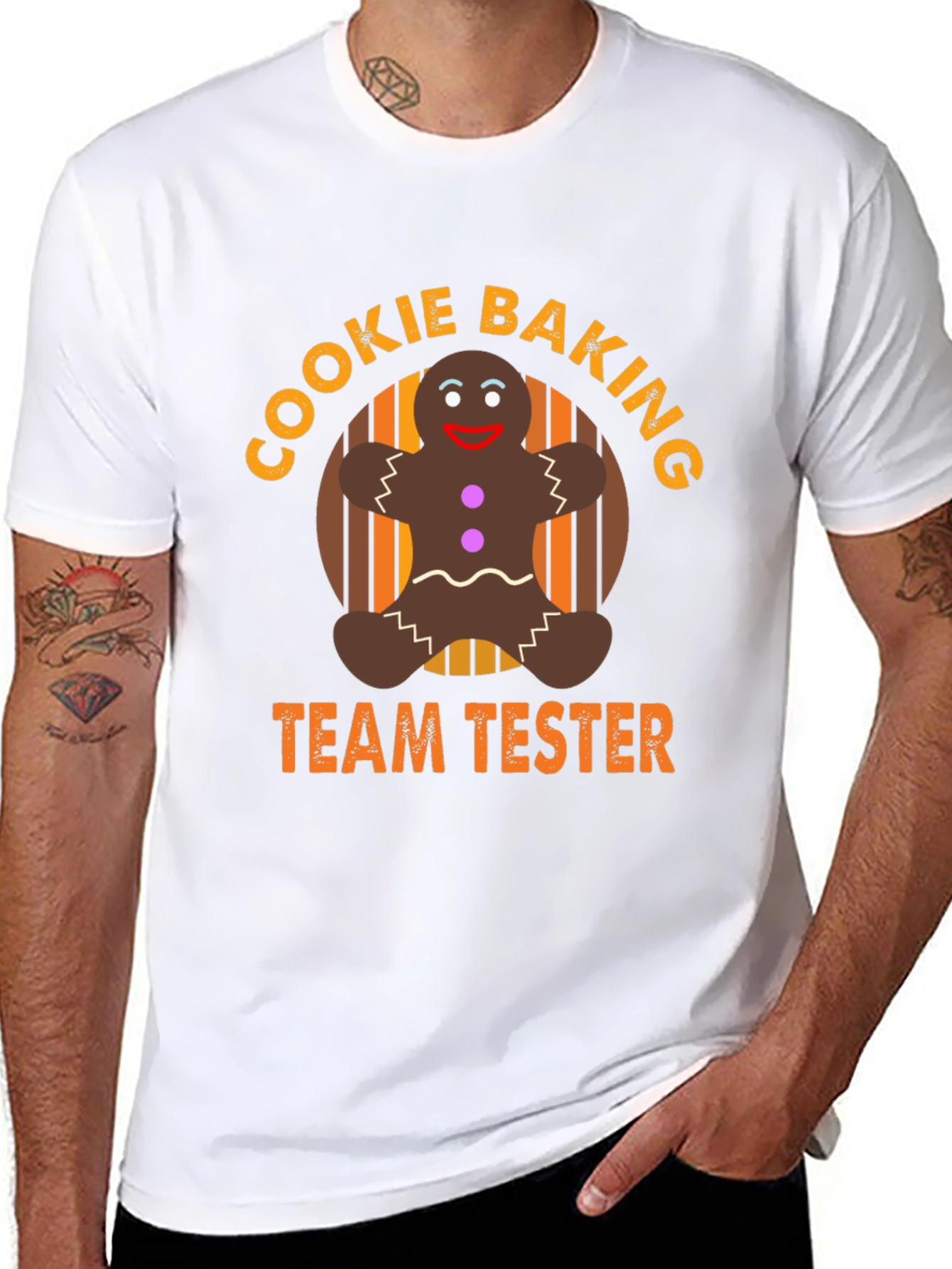 Cookie Baking Team Tester Novelty Graphic Tee