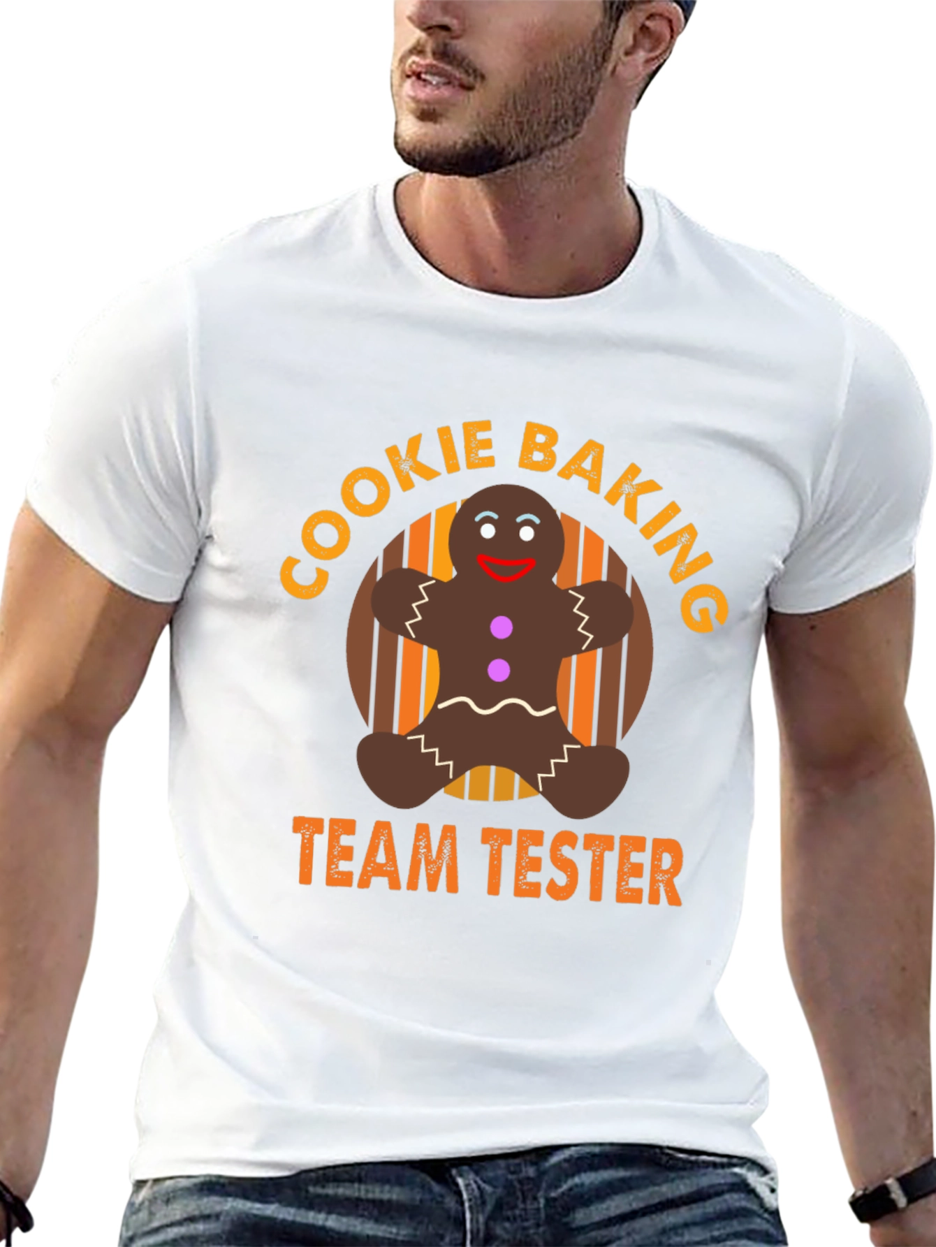 Cookie Baking Team Tester Novelty Graphic Tee