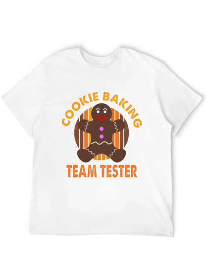 Cookie Baking Team Tester Novelty Graphic Tee