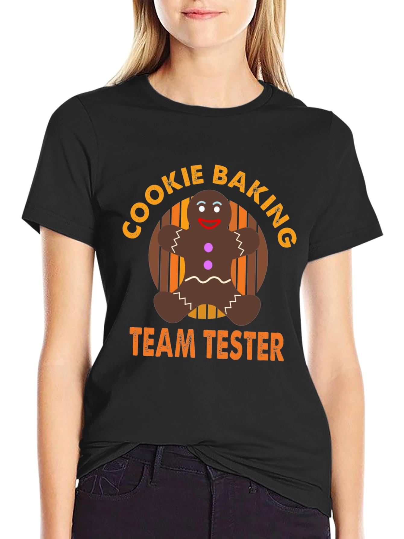 Cookie Baking Team Tester Novelty Graphic Tee
