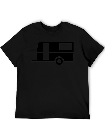 Retro Camper Graphic Tee - Black