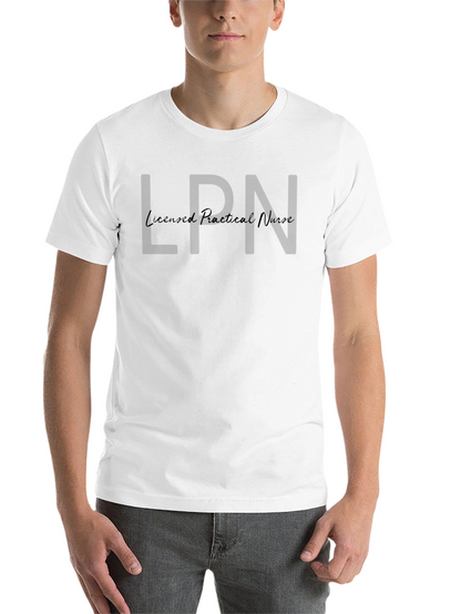 LPN Licensed Practical Nurse Black T-Shirt