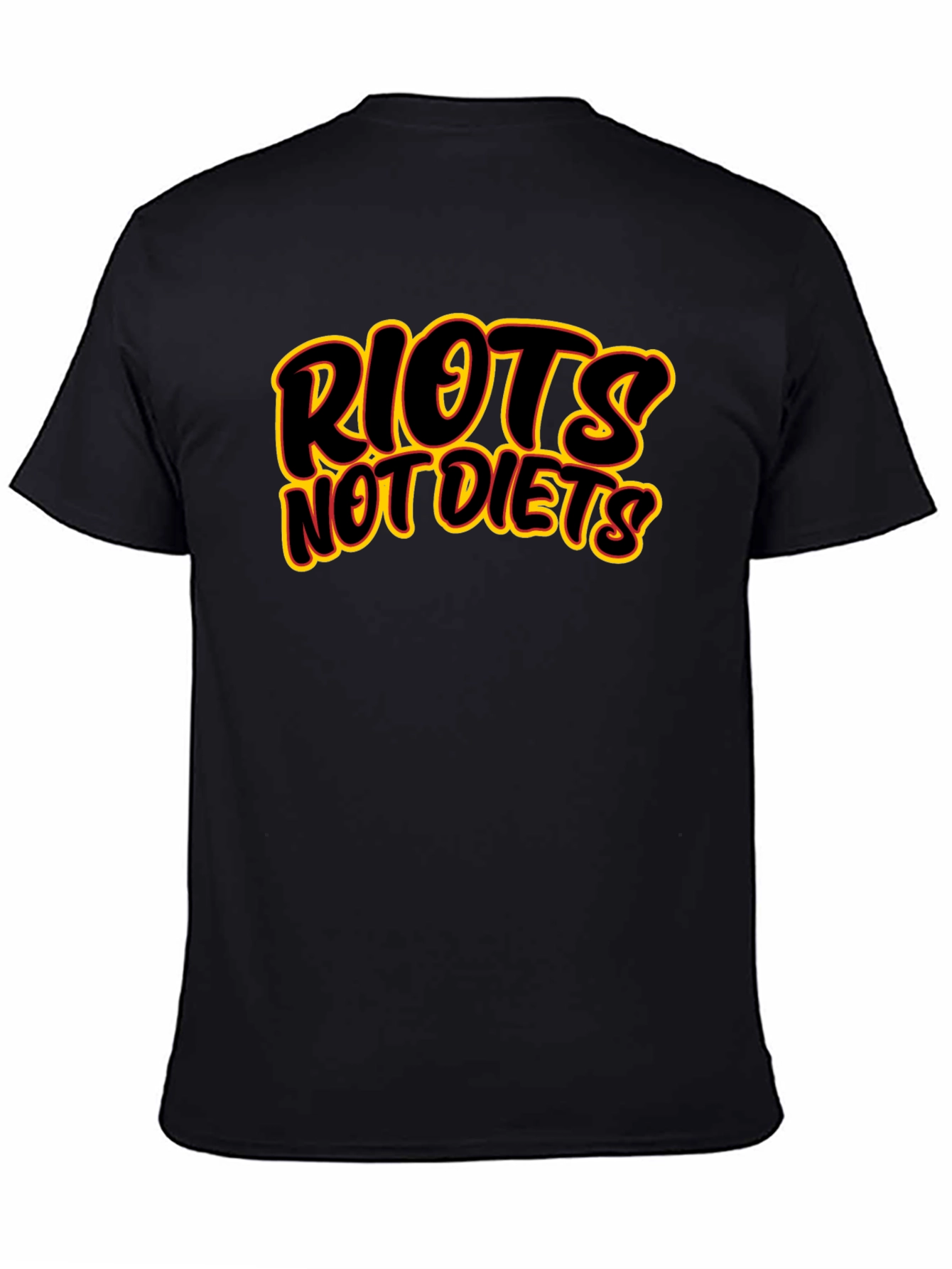 Riots Not Diets Graphic T-Shirt - Bold Statement Tee