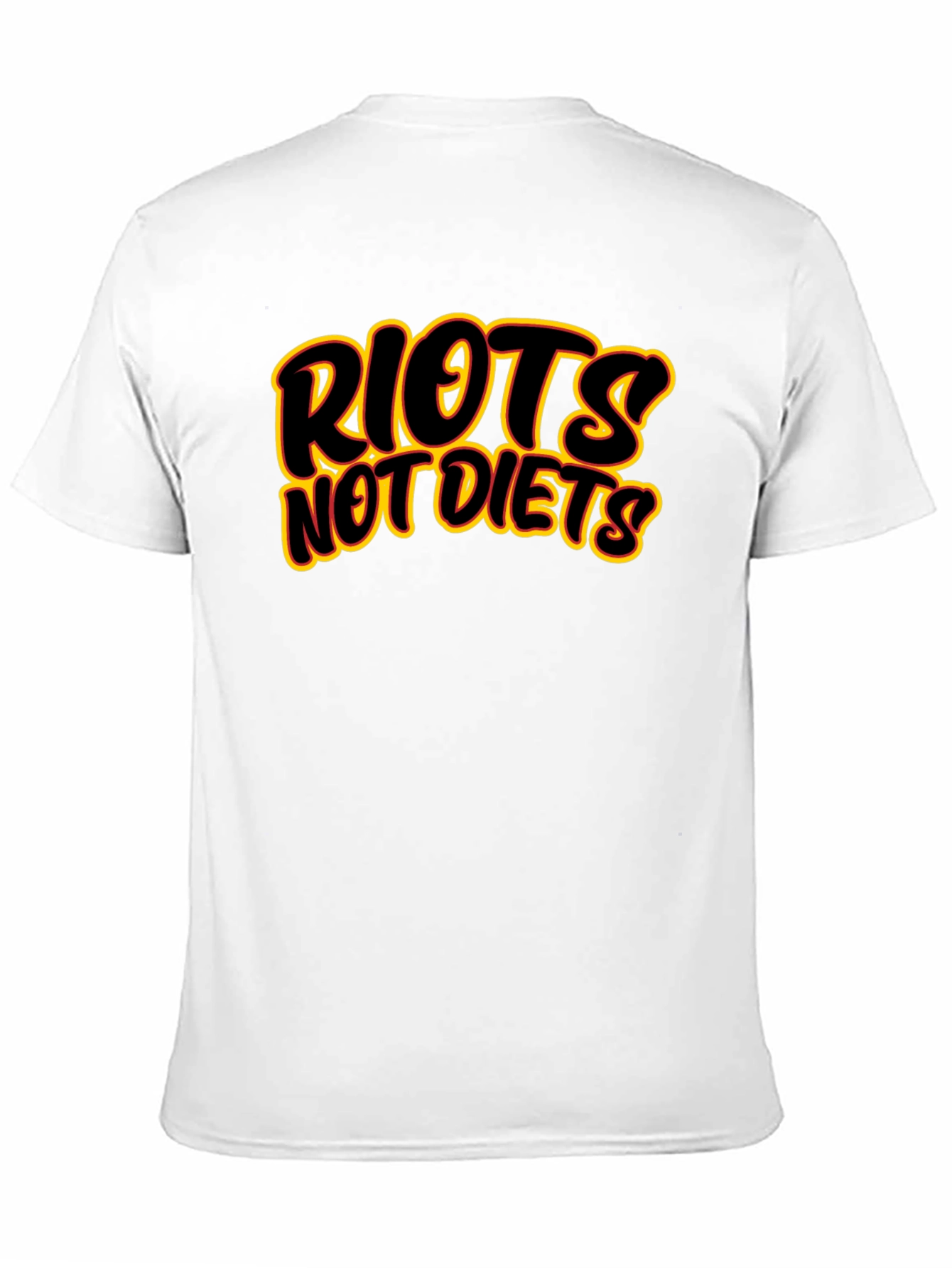 Riots Not Diets Graphic T-Shirt - Bold Statement Tee