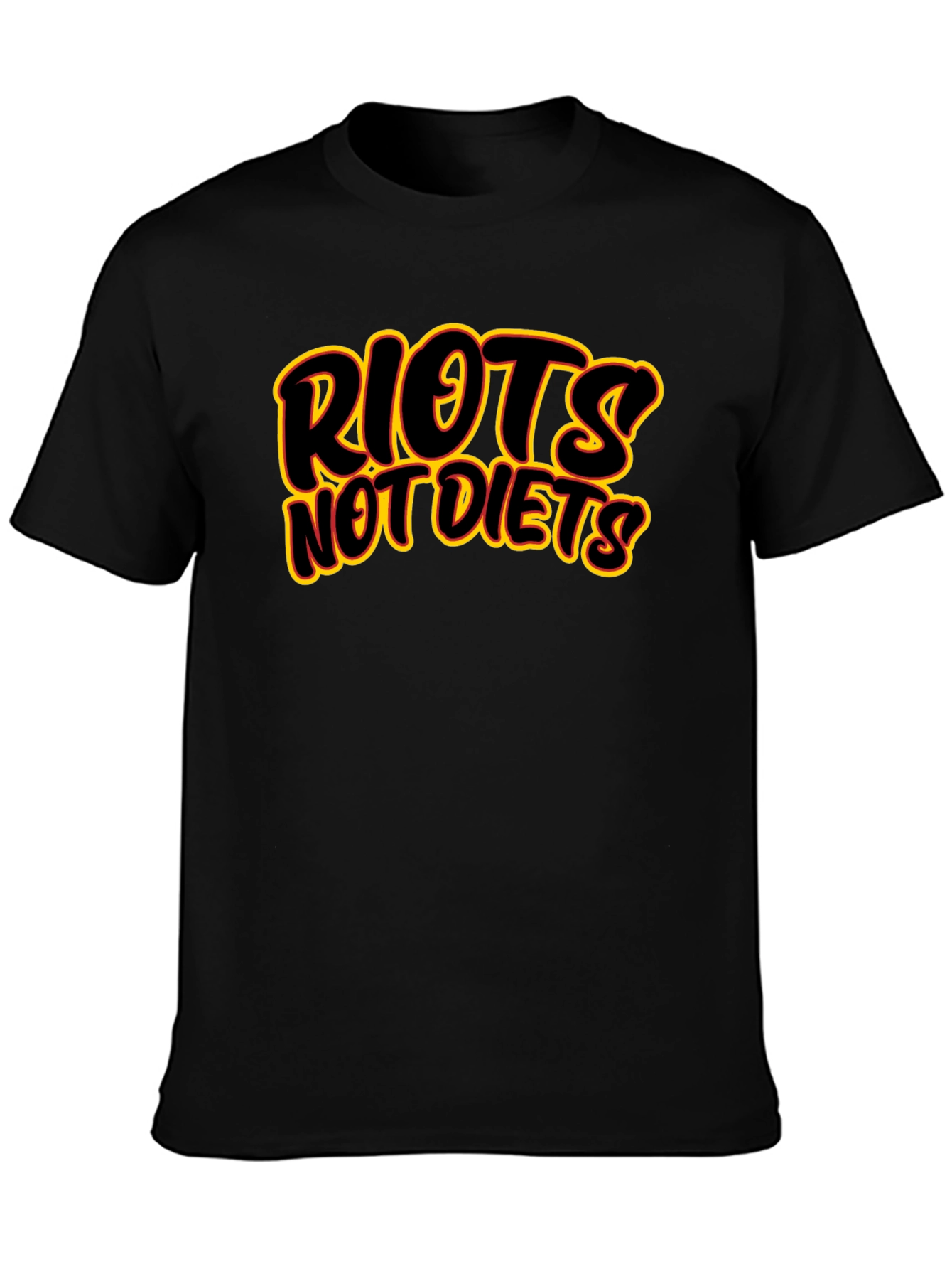 Riots Not Diets Graphic T-Shirt - Bold Statement Tee