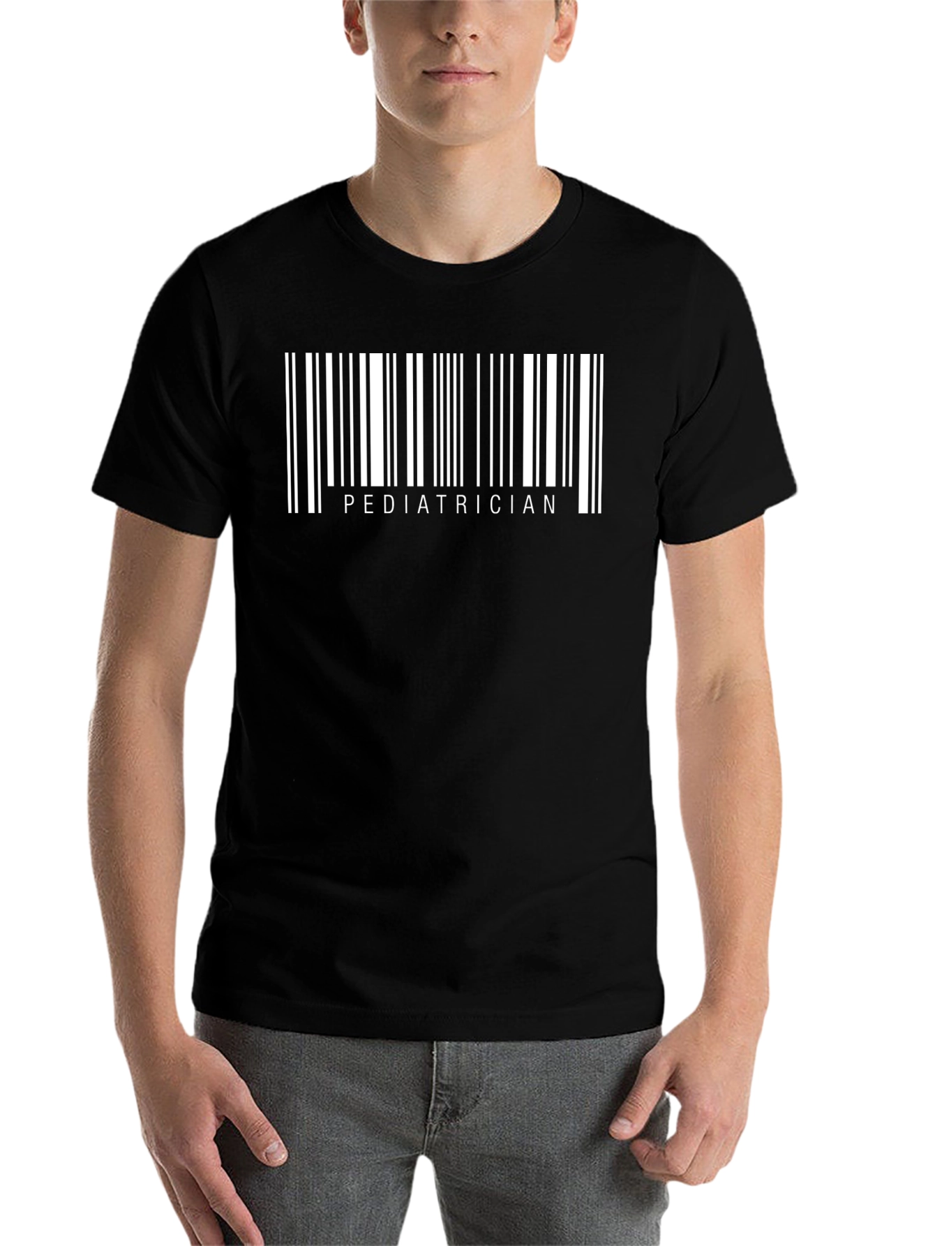 Pediatrician Barcode T-Shirt - Medical Profession Tee