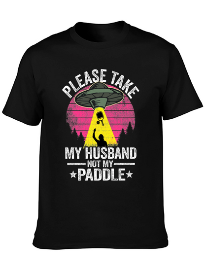 Funny Pickleball UFO Abduction T-Shirt