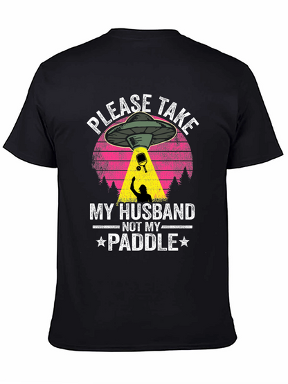 Funny Pickleball UFO Abduction T-Shirt