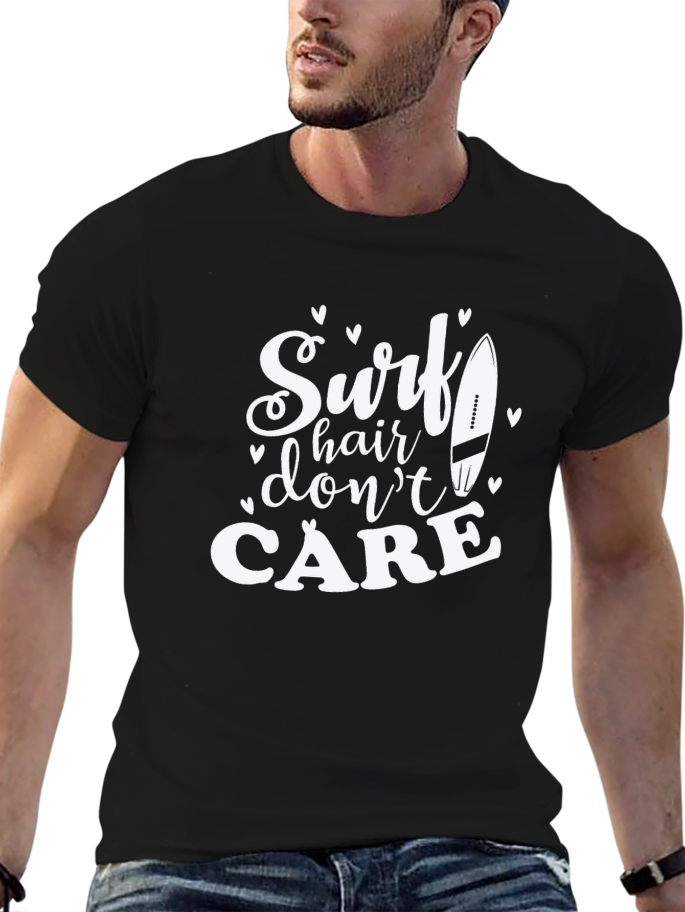 Surf Hair Dont Care T-Shirt