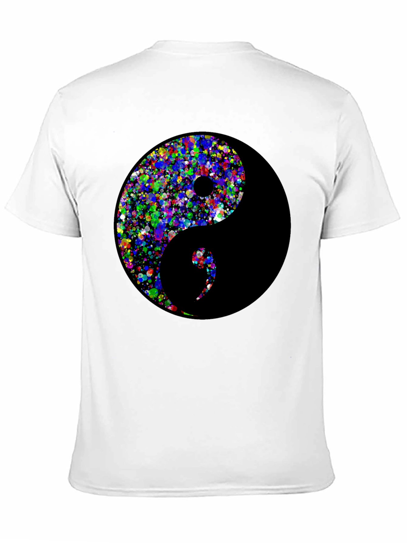 Yin Yang Splatter T-Shirt - Balance Style