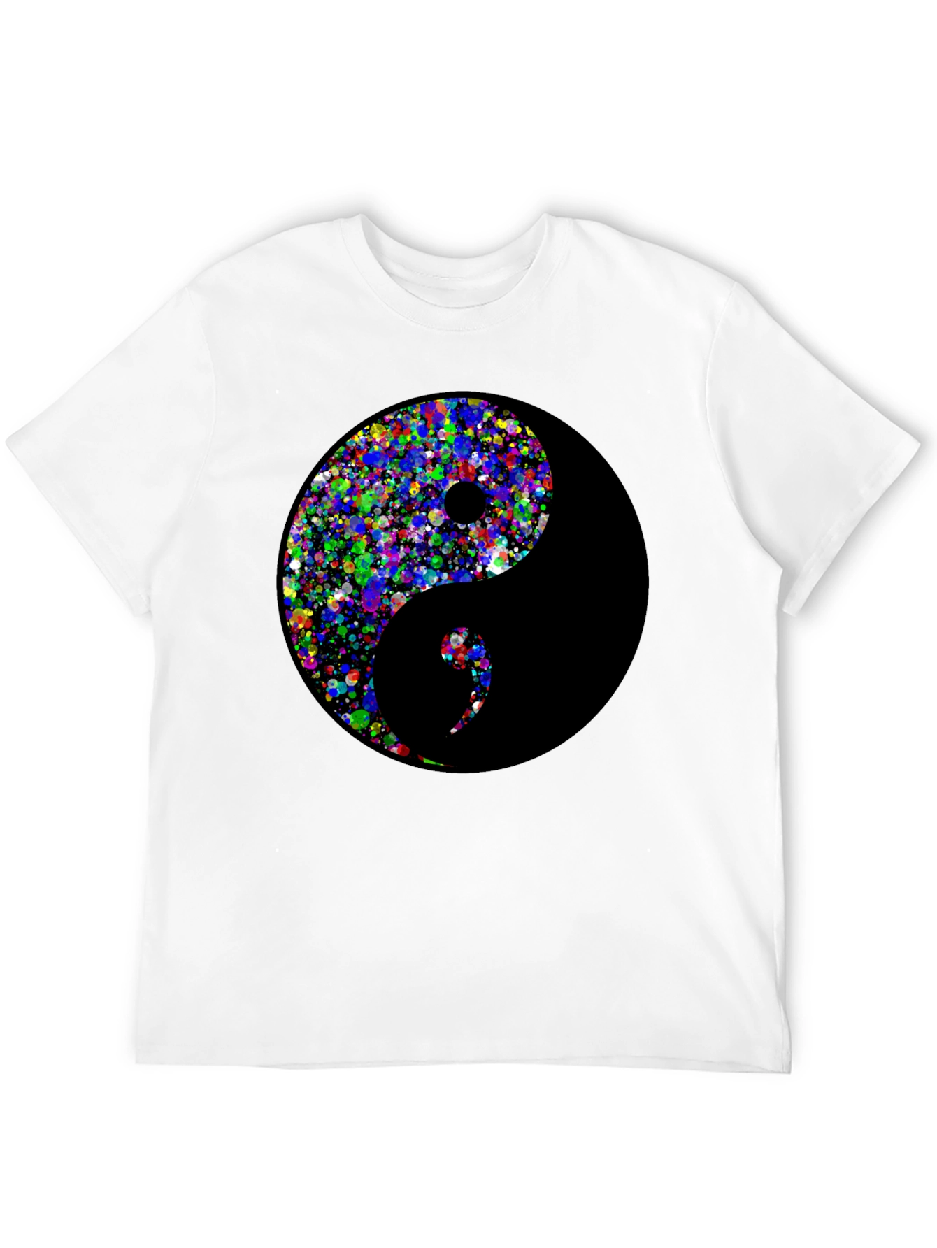 Yin Yang Splatter T-Shirt - Balance Style