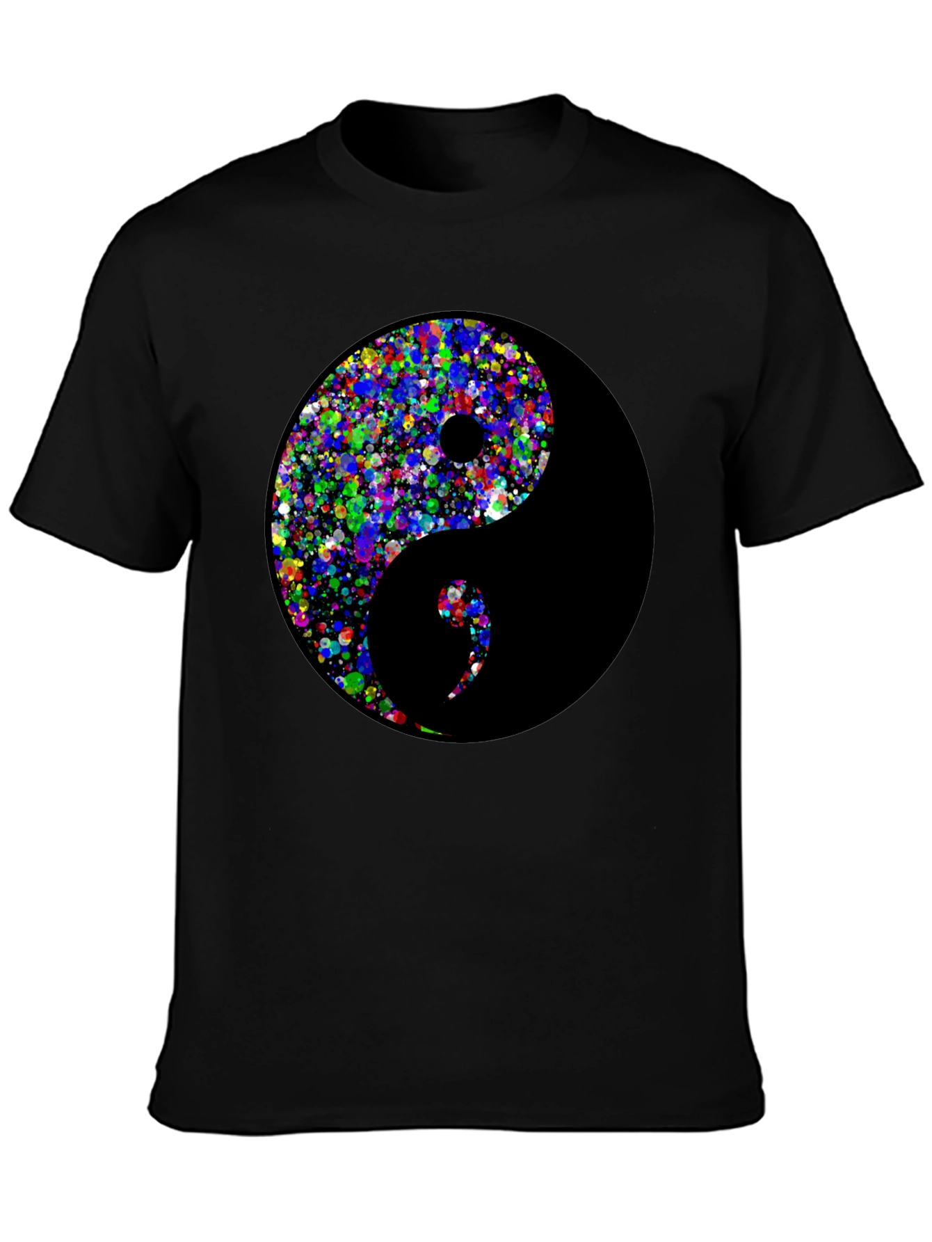 Yin Yang Splatter T-Shirt - Balance Style