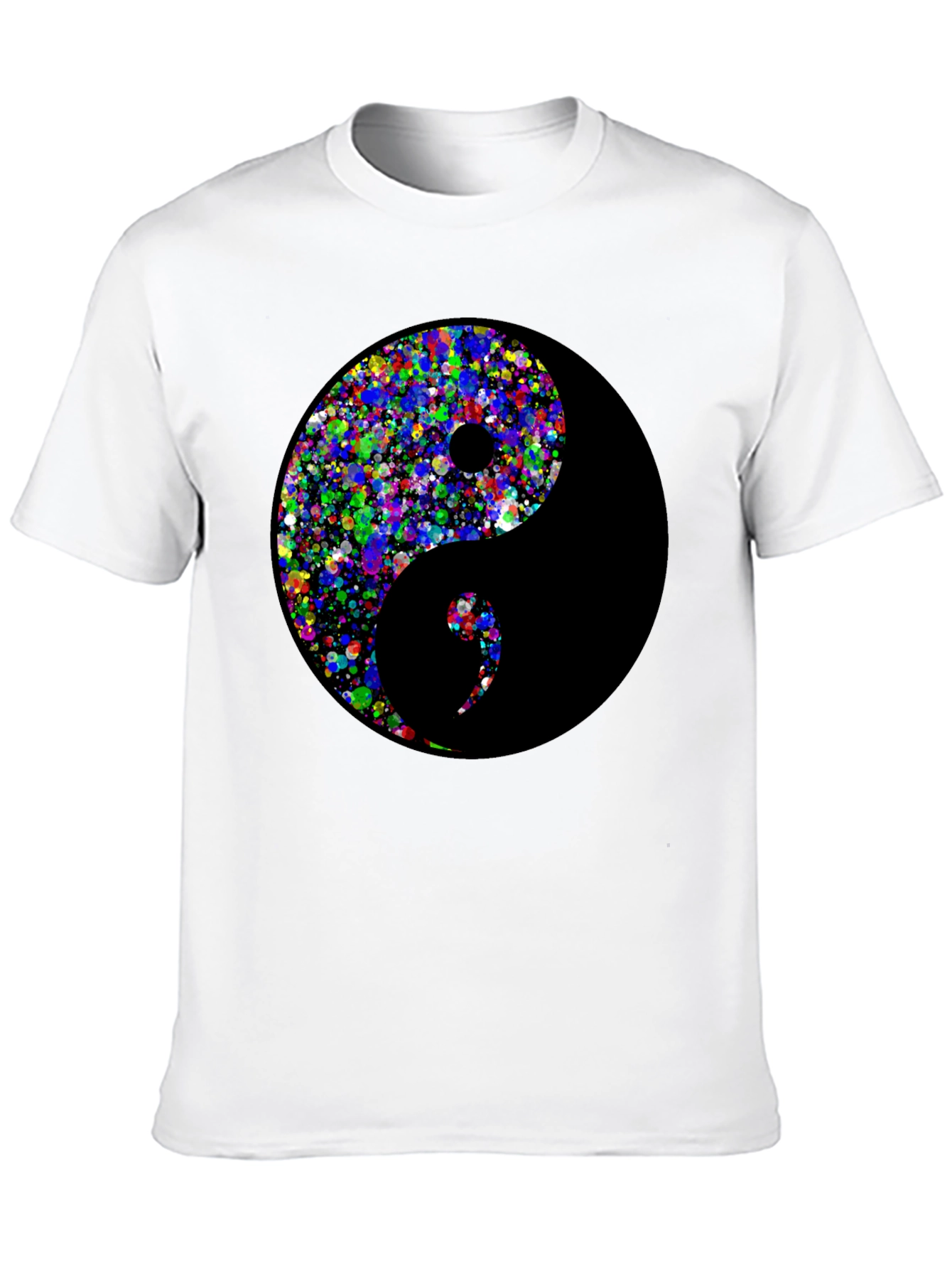 Yin Yang Splatter T-Shirt - Balance Style