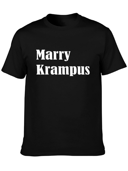 Marry Krampus Funny Christmas T-Shirt