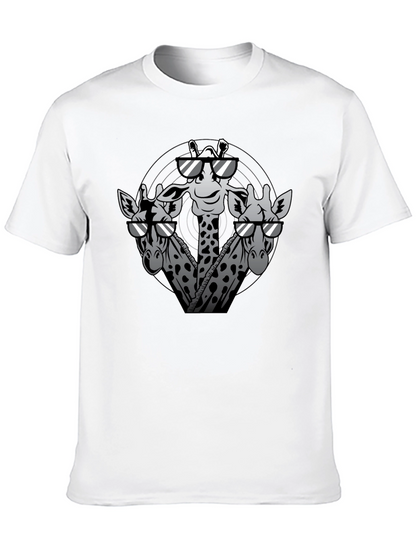 Giraffe Squad Graphic Tee - Cool & Quirky Style