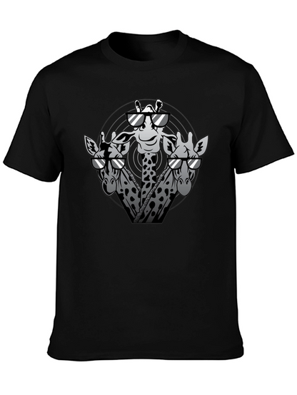Giraffe Squad Graphic Tee - Cool & Quirky Style