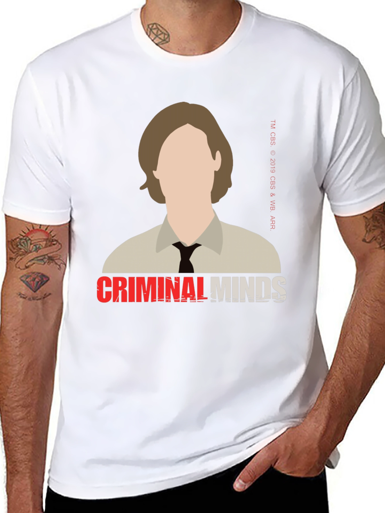 Criminal Minds Character Graphic T-Shirt