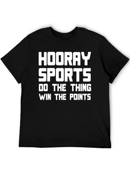 Hooray Sports Tee - Funny Athletic T-Shirt
