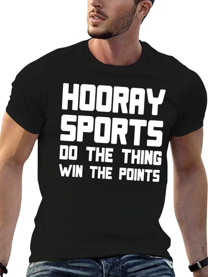 Hooray Sports Tee - Funny Athletic T-Shirt