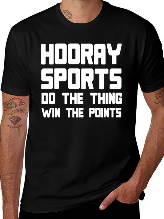 Hooray Sports Tee - Funny Athletic T-Shirt