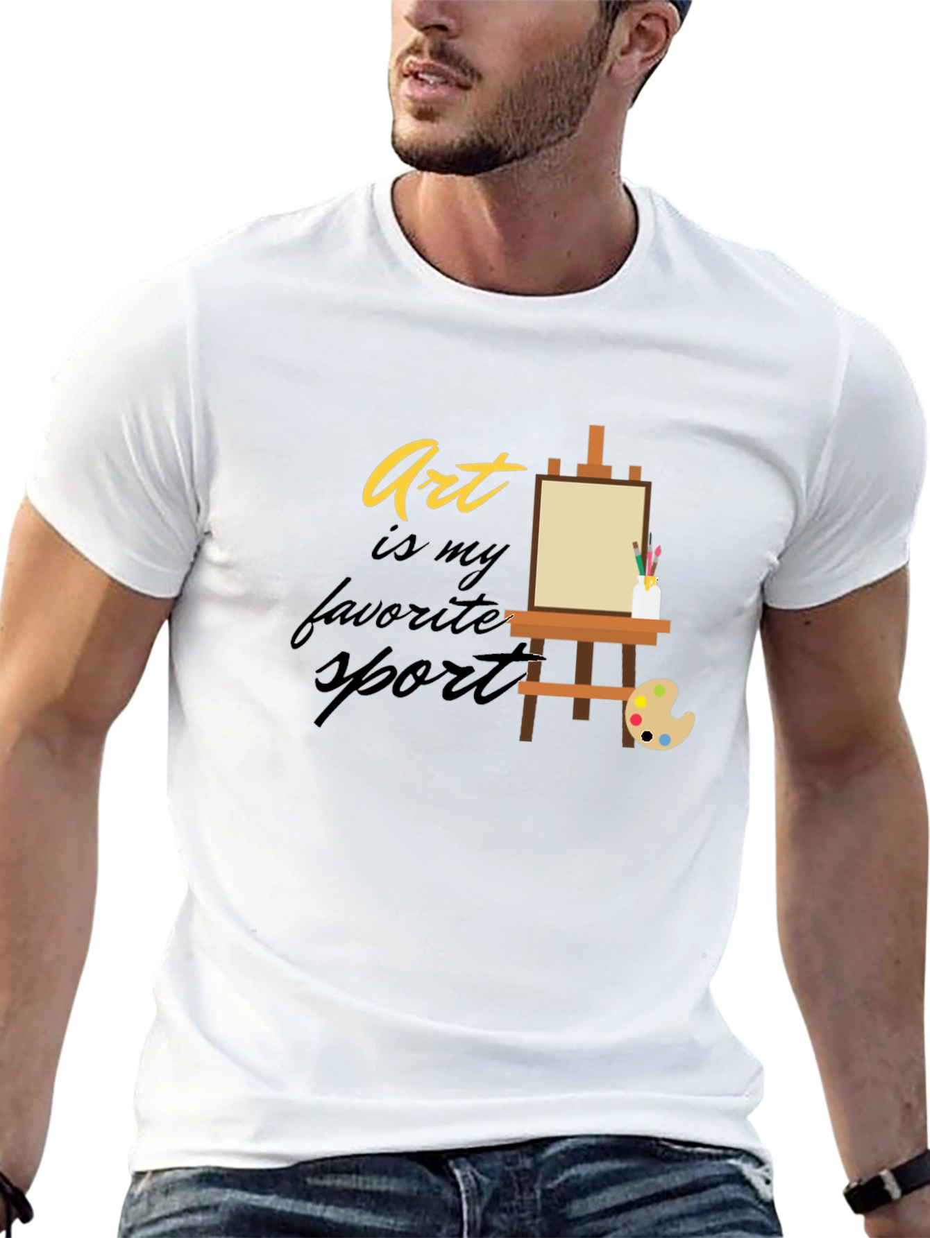Art is My Favorite Sport T-Shirt