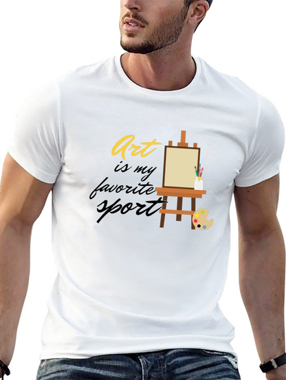 Art is My Favorite Sport T-Shirt