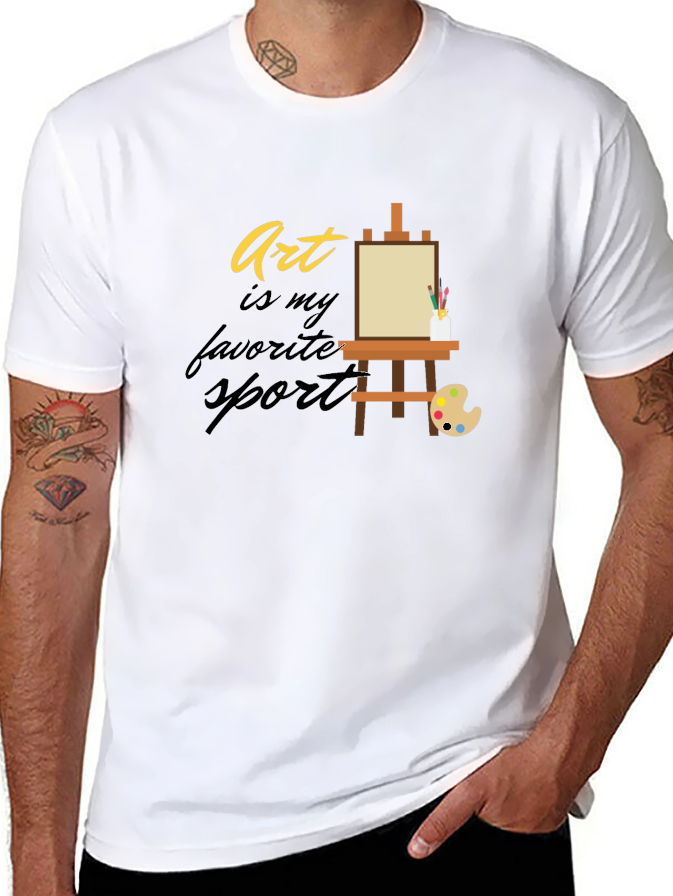 Art is My Favorite Sport T-Shirt