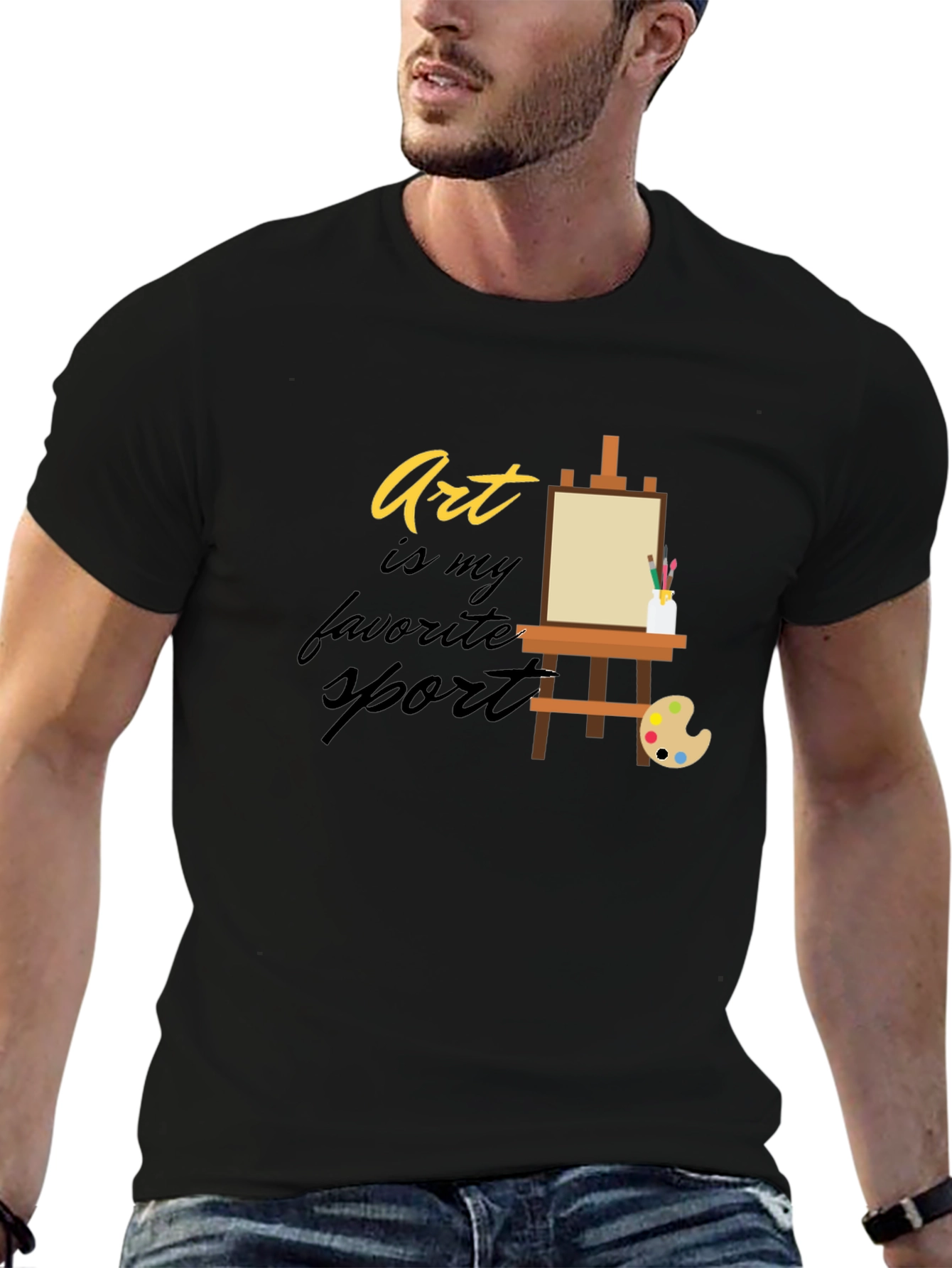 Art is My Favorite Sport T-Shirt