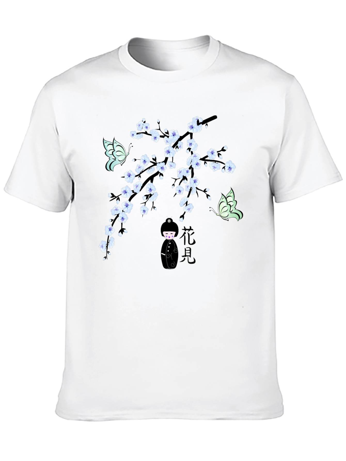 Cherry Blossom Butterfly T-Shirt