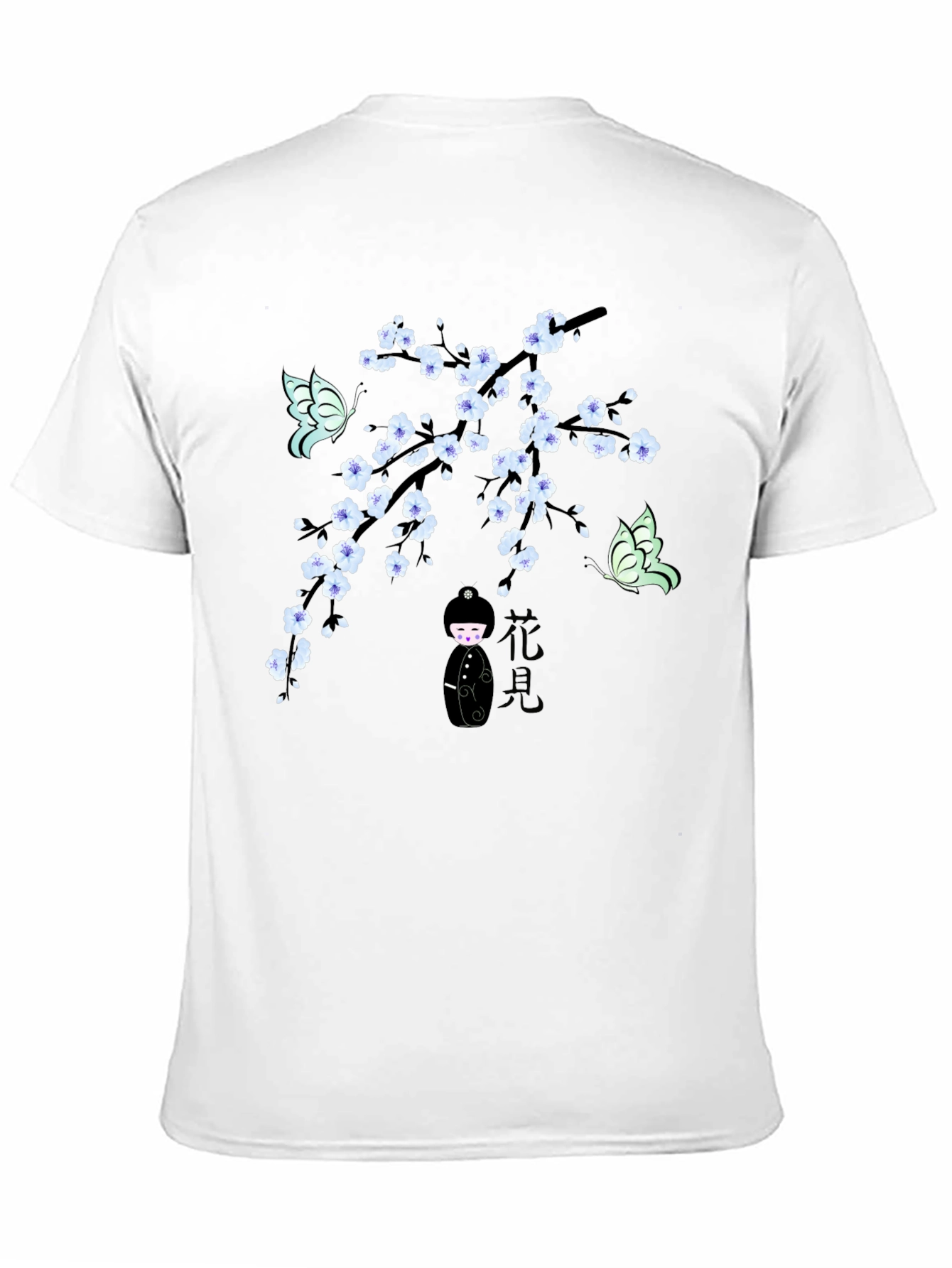 Cherry Blossom Butterfly T-Shirt