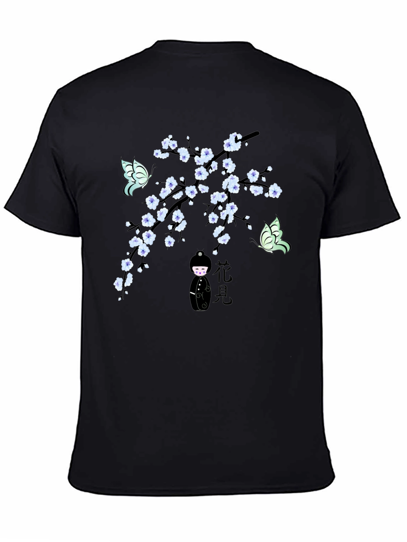 Cherry Blossom Butterfly T-Shirt