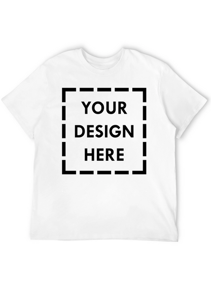 Mens Black Customizable T-Shirt
