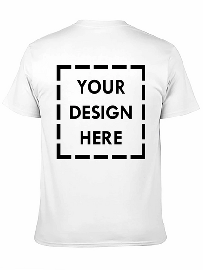 Mens Black Customizable T-Shirt