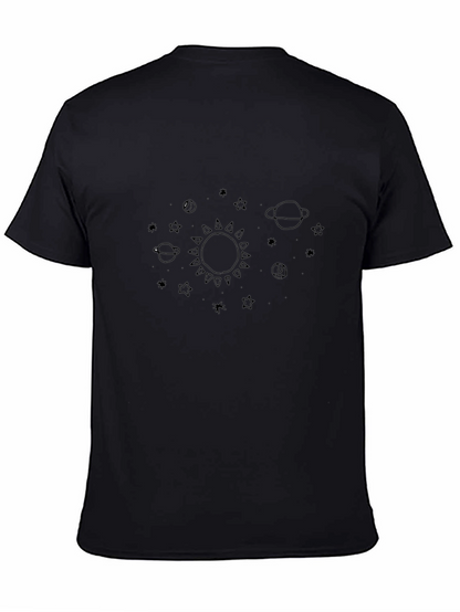 Space Graphic Black T-Shirt