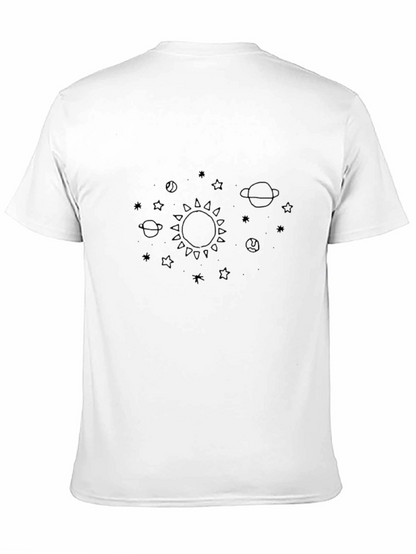 Space Graphic Black T-Shirt