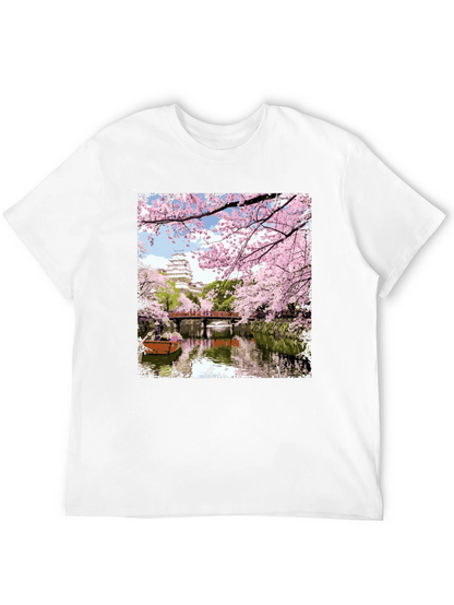 Sakura Castle T-Shirt - Japanese Spring