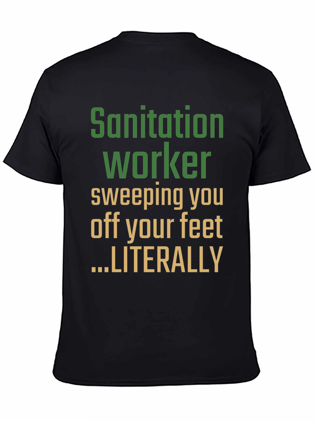 Sanitation Worker Novelty Graphic Tee