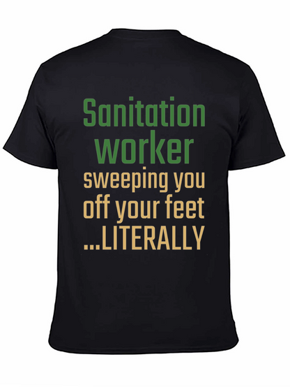 Sanitation Worker Novelty Graphic Tee