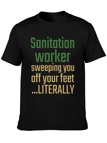 Sanitation Worker Novelty Graphic Tee