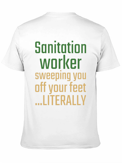 Sanitation Worker Novelty Graphic Tee