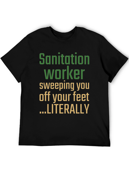Sanitation Worker Novelty Graphic Tee