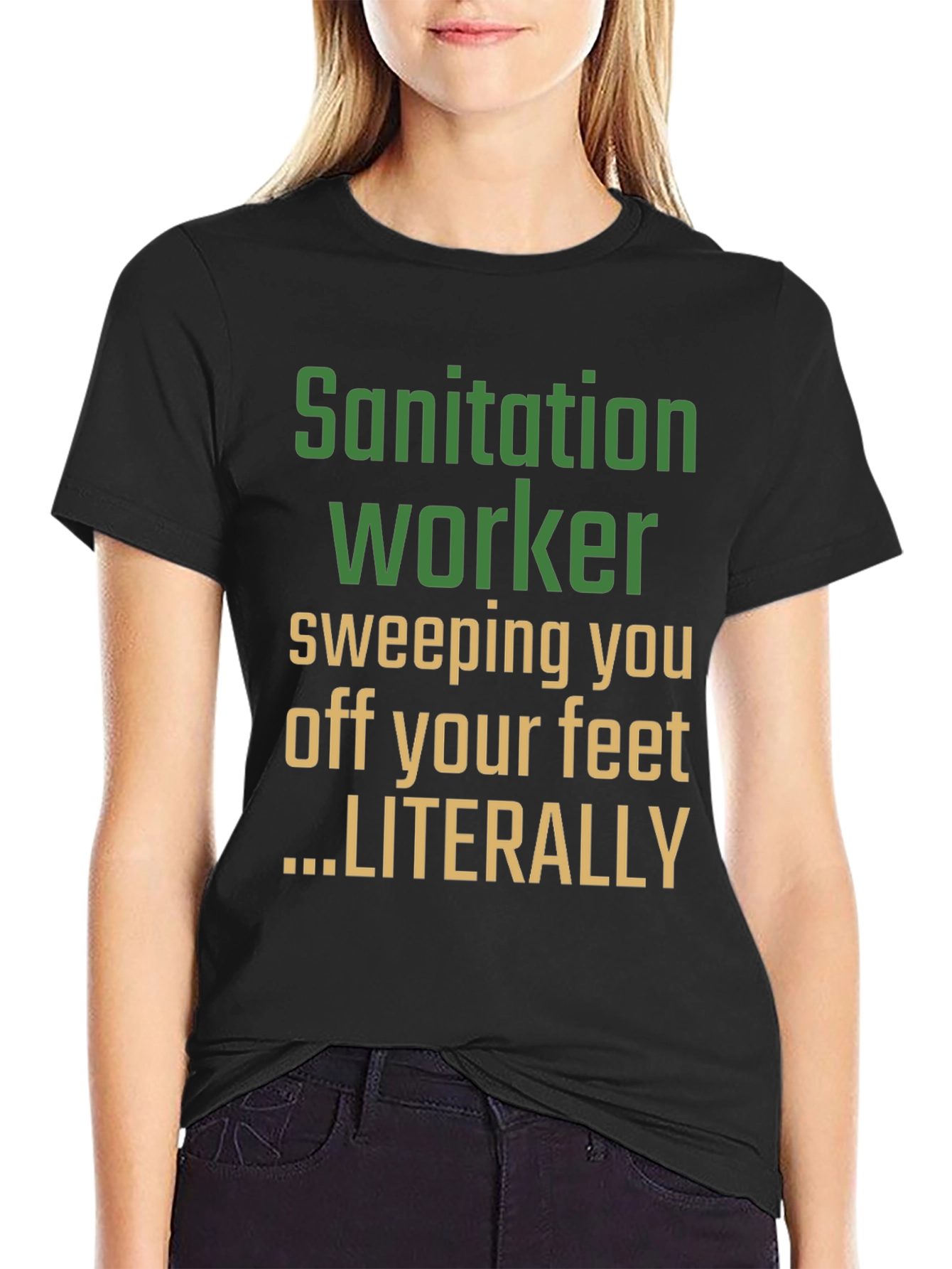Sanitation Worker Novelty Graphic Tee