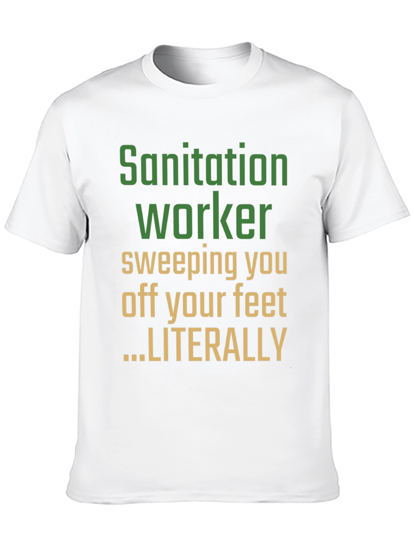 Sanitation Worker Novelty Graphic Tee