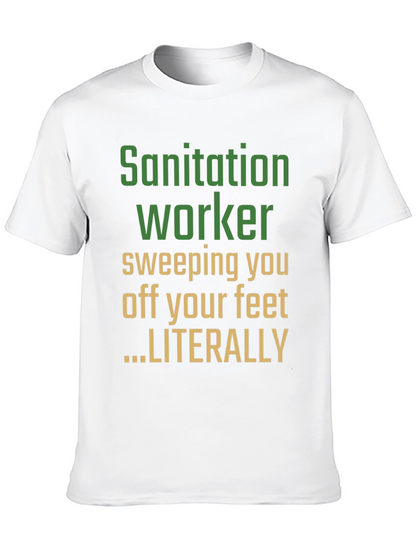 Sanitation Worker Novelty Graphic Tee