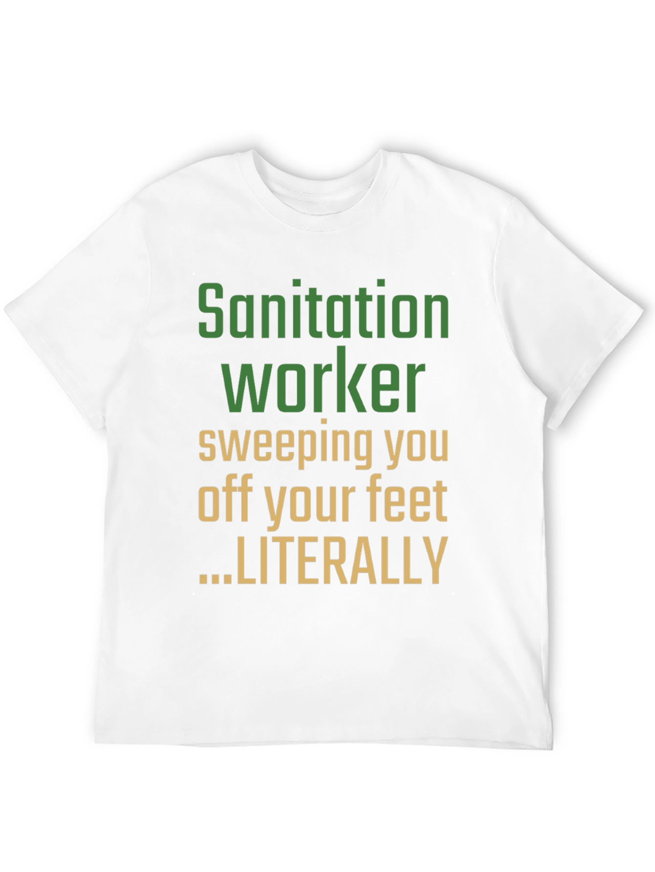 Sanitation Worker Novelty Graphic Tee